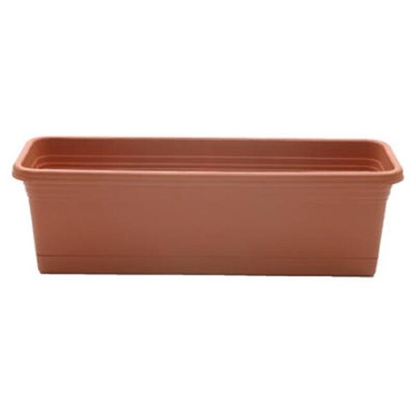Att Southern ATT Southern 259811 30 in. Light Terra Cotta Wind Box Planter 259811 - main